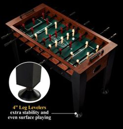 Barrington 54" Foosball Soccer Table, Furniture Style, by Barrington Billiards Company