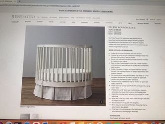 Ellery round crib cheap