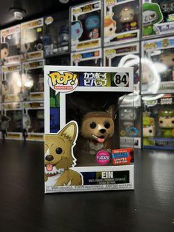 Cowboy Bepop Flocked EIN NYCC shared Exclusive Funko Pop