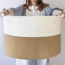 Reusable Cotten Laundry Baskets (GooBloo Cortten Basket Limited Edition)
