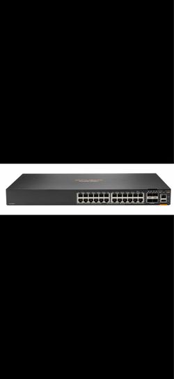 HPE Aruba JL725B 6200F 24G 4SFP+ 370W PoE (New sealed in box)