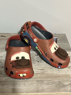 Brand new Lightning McQueen Crocs