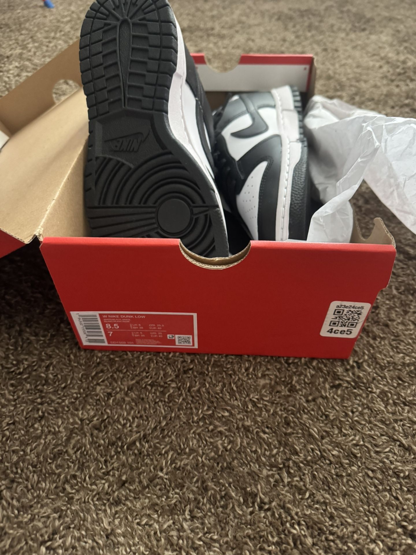 Nike Dunks (Brand New) Size 8.5