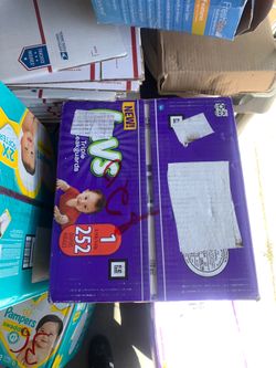 Luvs triple leakquards size 1 252 count