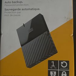 WD My Passport 1TB Hard drive