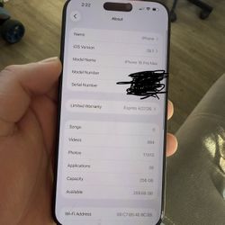 iPhone 16 Pro Max 256 UNLOCKED FOR SALE