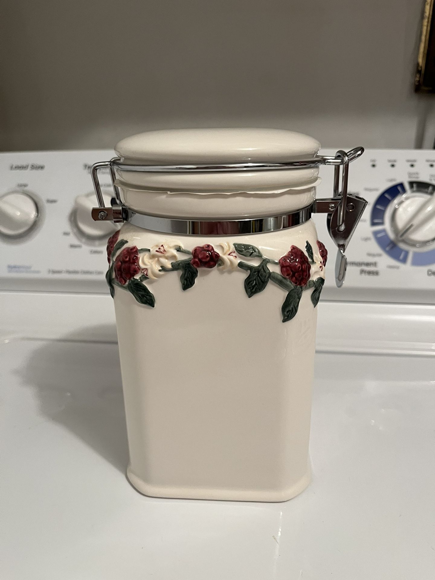 Floral Canister