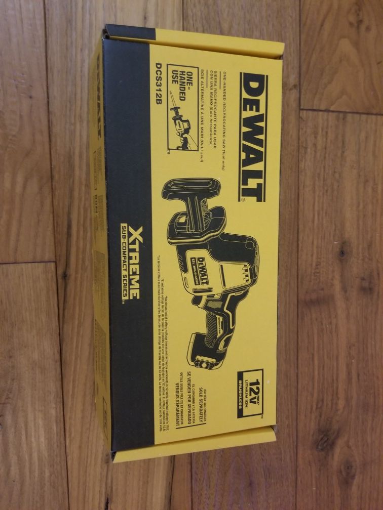 Dewalt one handed reciprocating saw