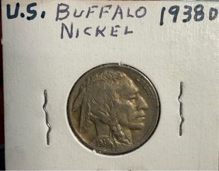 US Buffalo 1938D Nickel