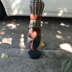 Vintage Handmade Fante Cool Mask  (Ghana)