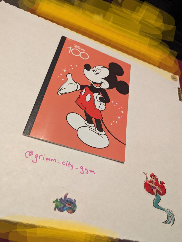 Japan Exclusive Disney 100 Notebook Mickey