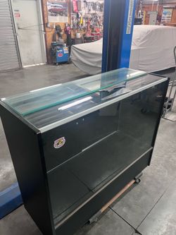 Display Cabinet Glass Top Two shelves