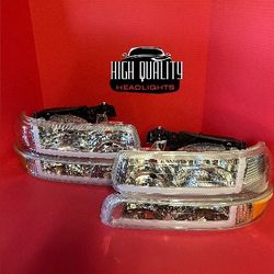 Chevy Silverado 1999. 2002 Headlight.