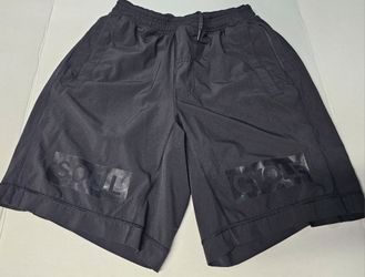 Lululemon Black Athletic Shorts with Soul Graphic