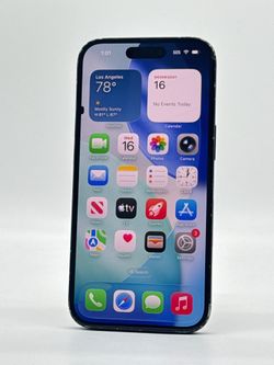 T-Mobile Apple iPhone 15 A2846 128GB Black 89% BH - Cracked Read!
