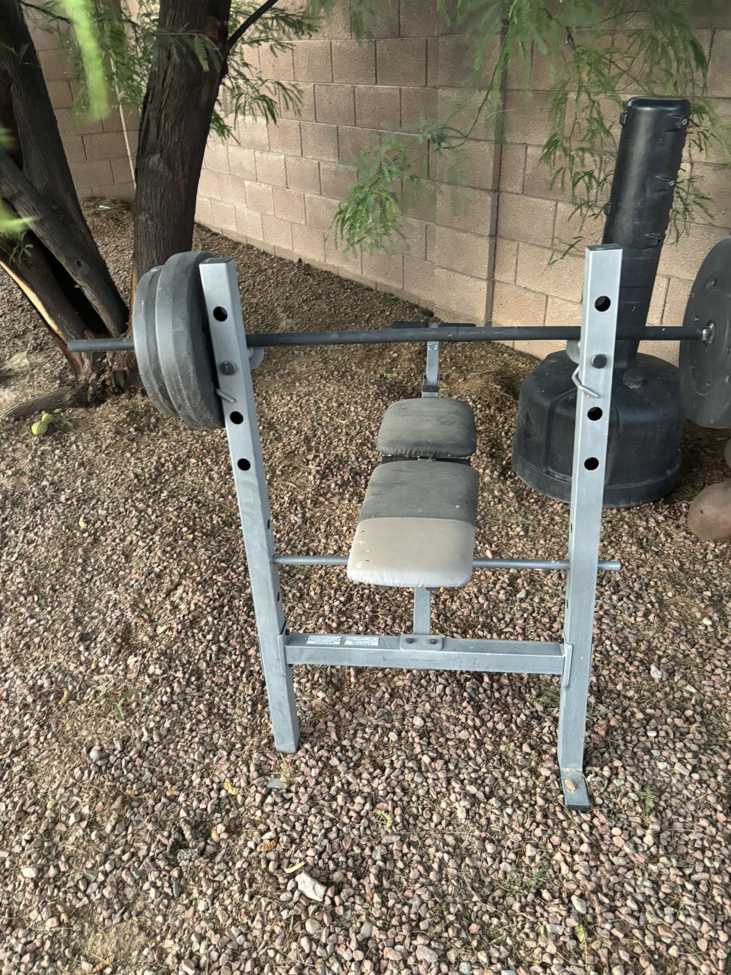 Weight Bench With Weights