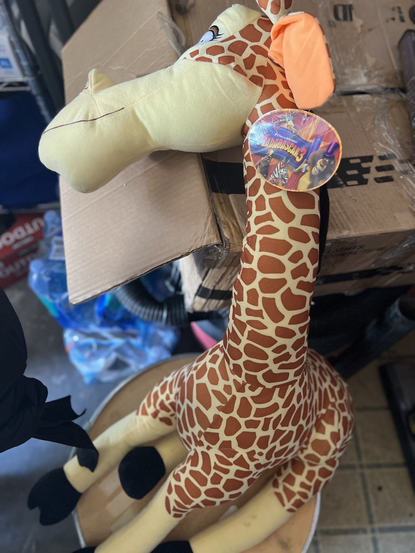 Madagascar 3 Melman Giraffe Dreamworks Plush