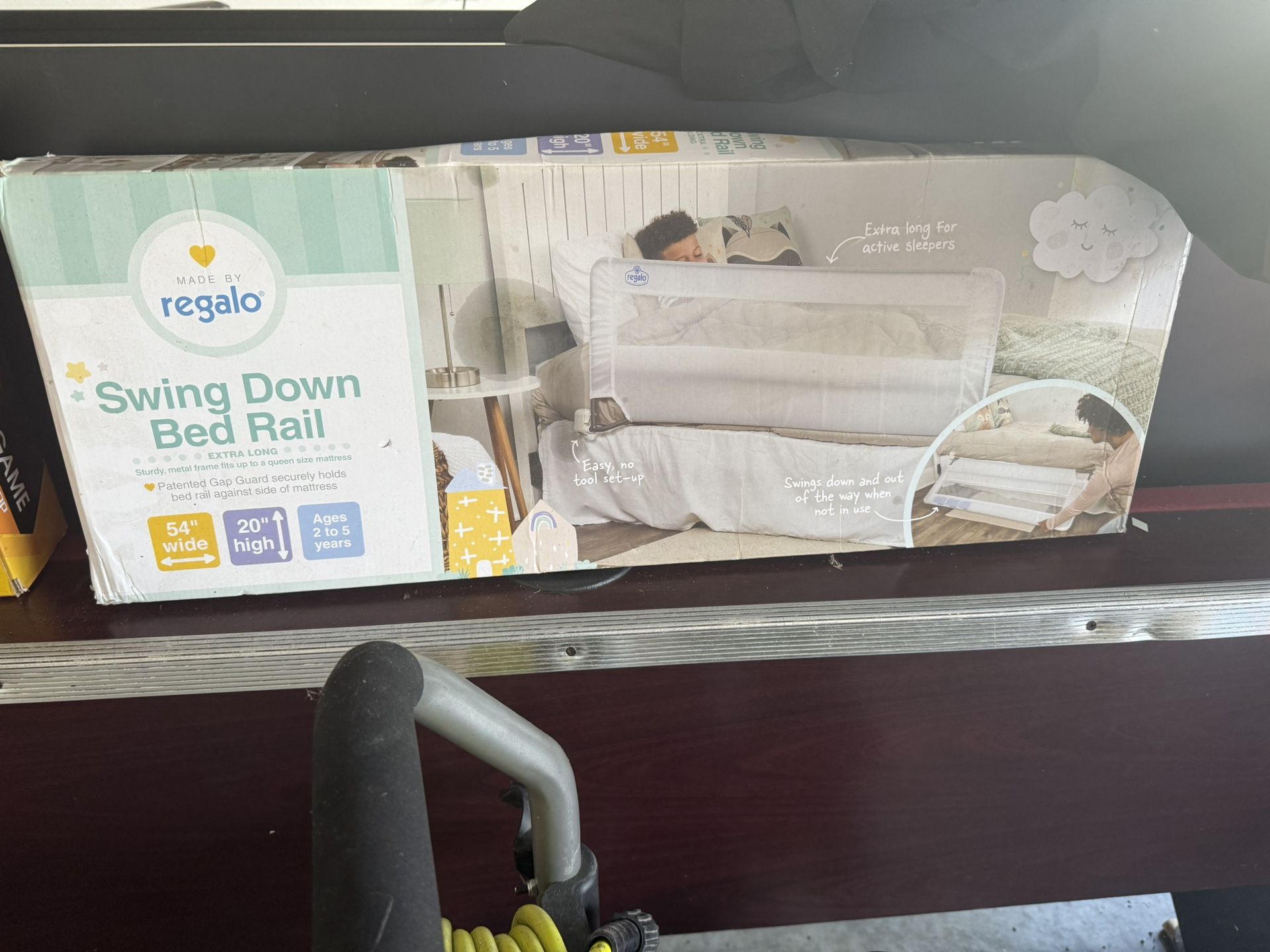 Baby Bed rail! Swing Down