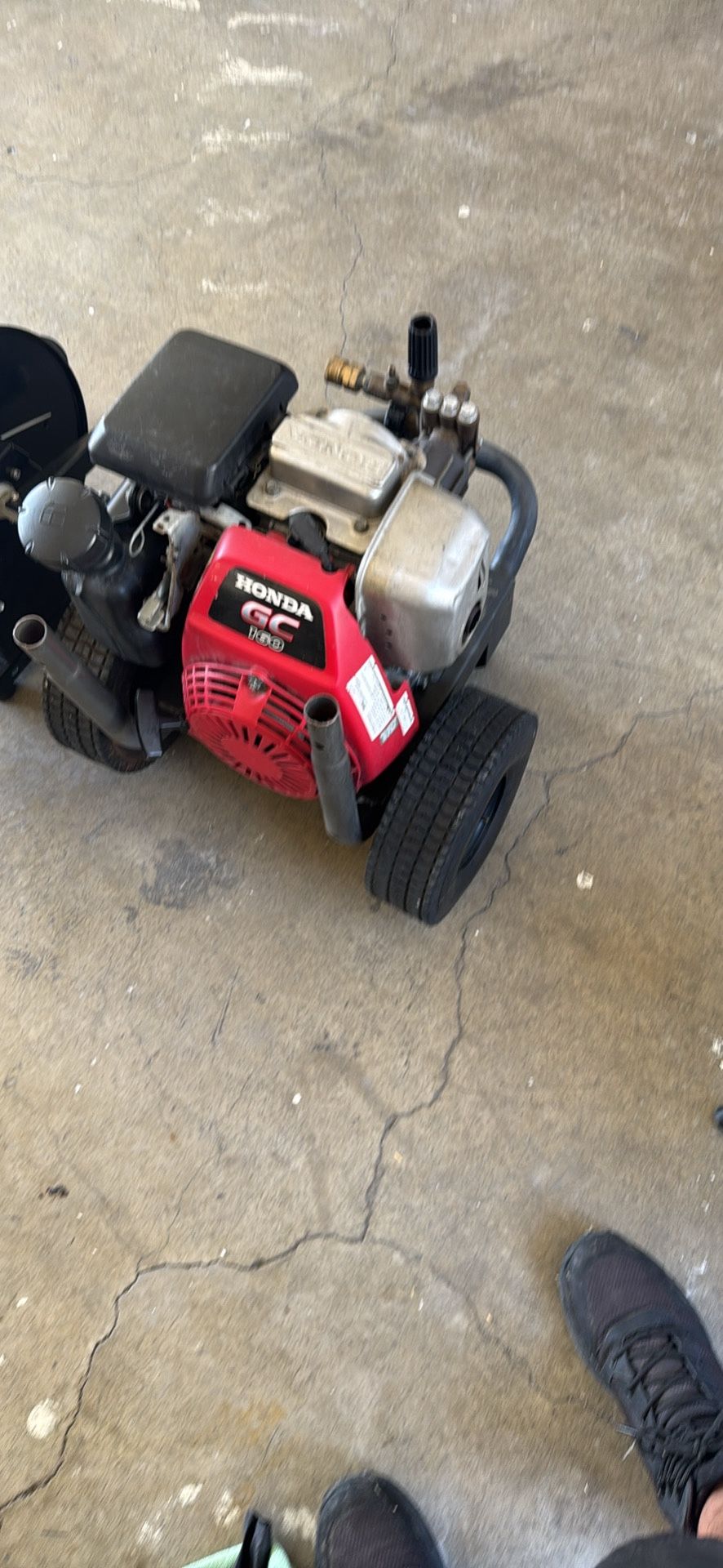 pressure washer (Honda Gc 160