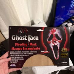 ghostface blood mask