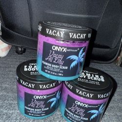 🎁 3 ONYX VACAY ALL DAY BODY FOAMING SCRUB 