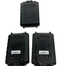 3 Porter Cable Pcc681l Type 5 20V BATTERIES 