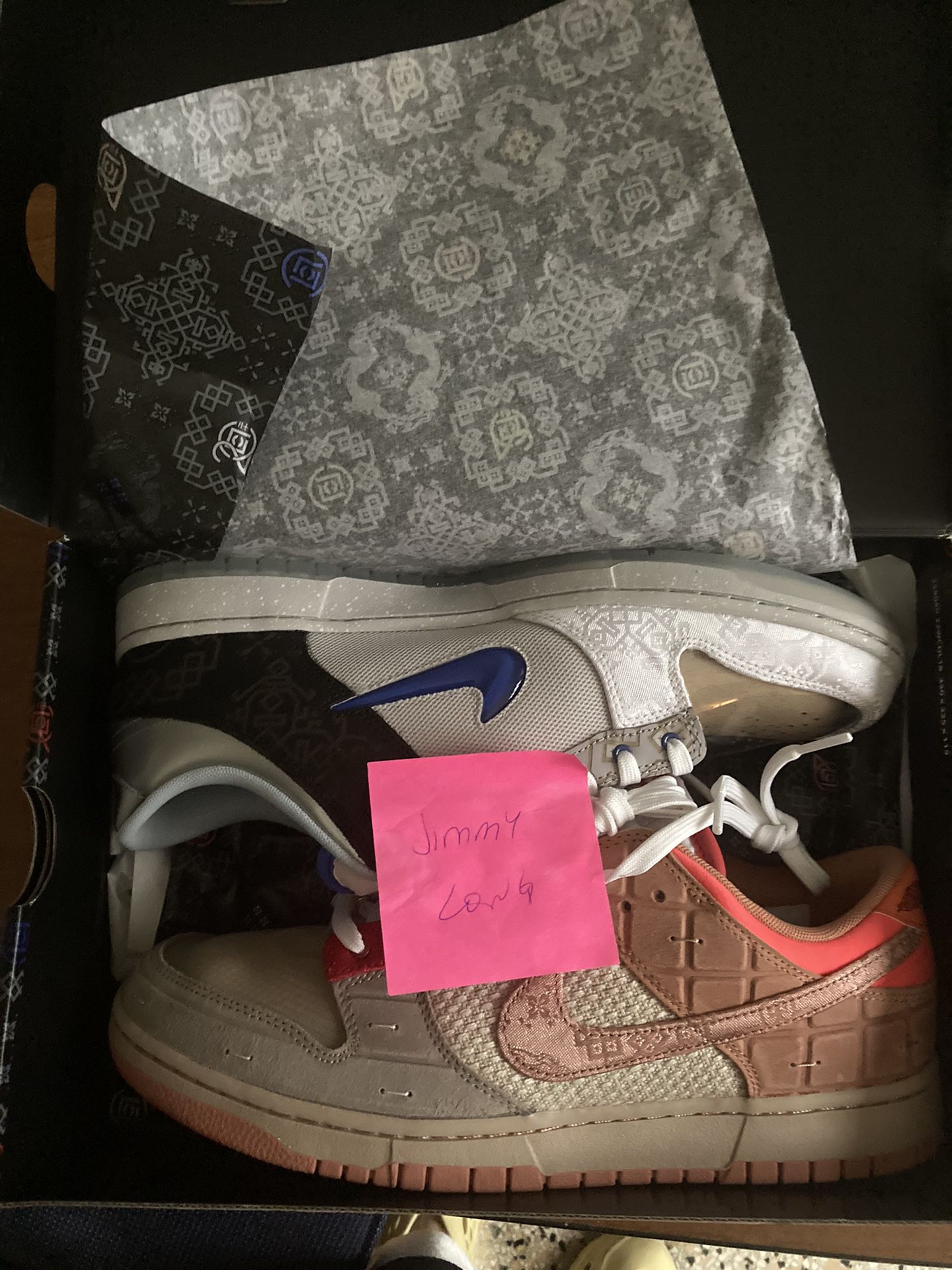 Nike Dunk Low SP What The Clot Size 4.5 and 12