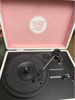 Vintage Suitcase Record Player
