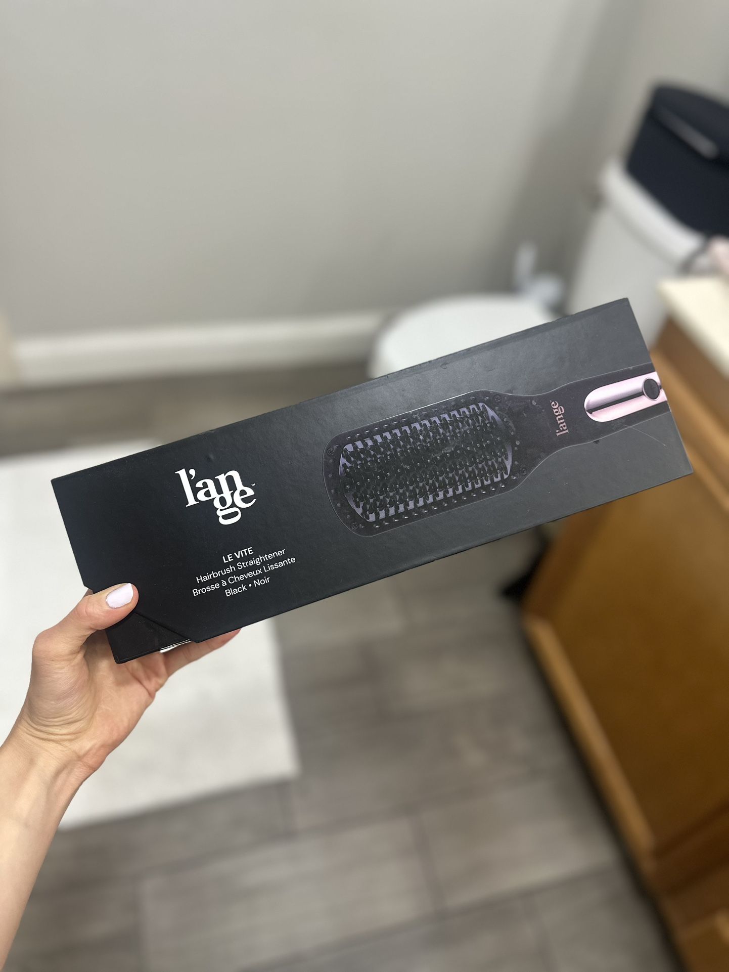 New Straightening Iron:brush From Lange!