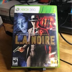 LA Noire Xbox 360