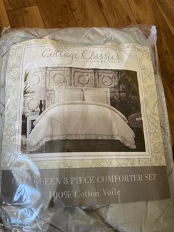 Full /queen 3 piece comforter set