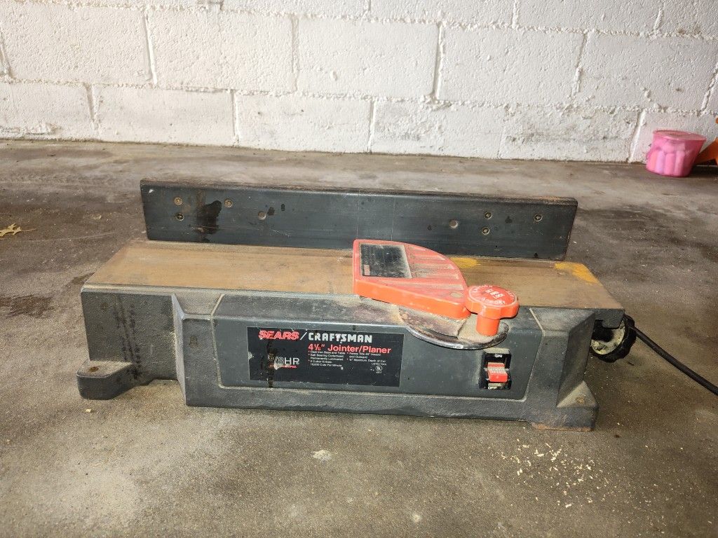Sears 4 1/8" Craftsman Jointer/Planer
