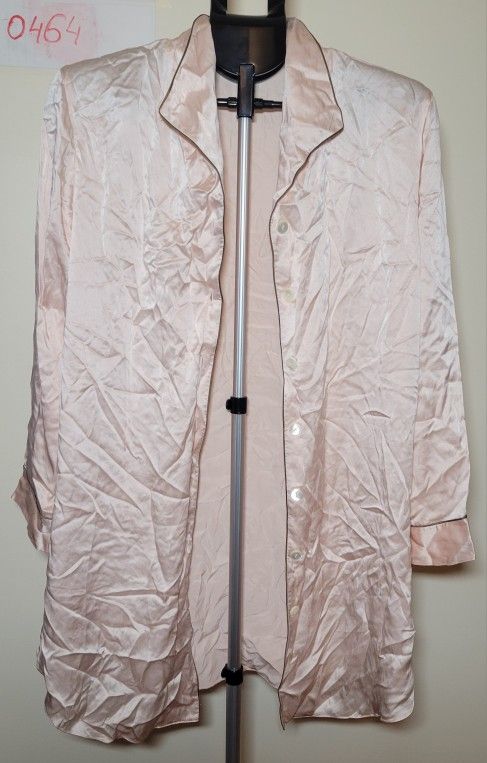 Red Envelope Silk Pajama Top - Size L (0464)