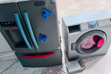 Little tikes refrigerator and washer