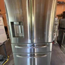 REFRIGERATOR SAMSUNG 4 DOORS STAINLESS STEEL 🍂 FREE DELIVERY 🍂