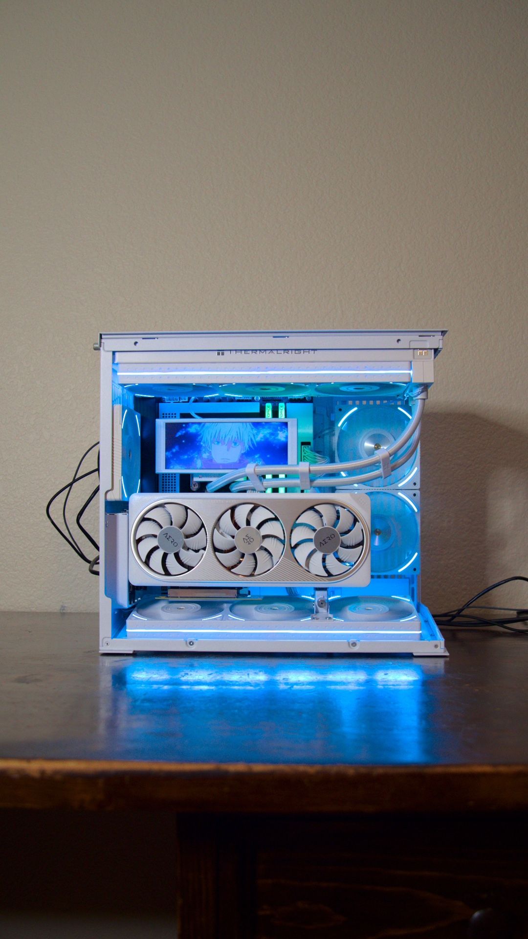 White Gaming PC | 4070Ti Super | i5-14600KF | 64 GB DDR5 | 2TB SSD | Win 11 Pro | WiFi