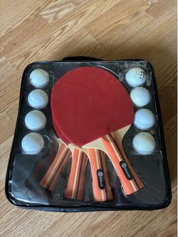 WinLook Ping Pong Paddle Set with Balls