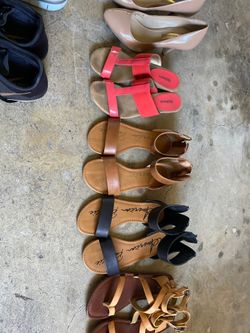 Heels and sandals Sz 5.5