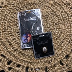 The Little Mermaid Necklace And Ring 