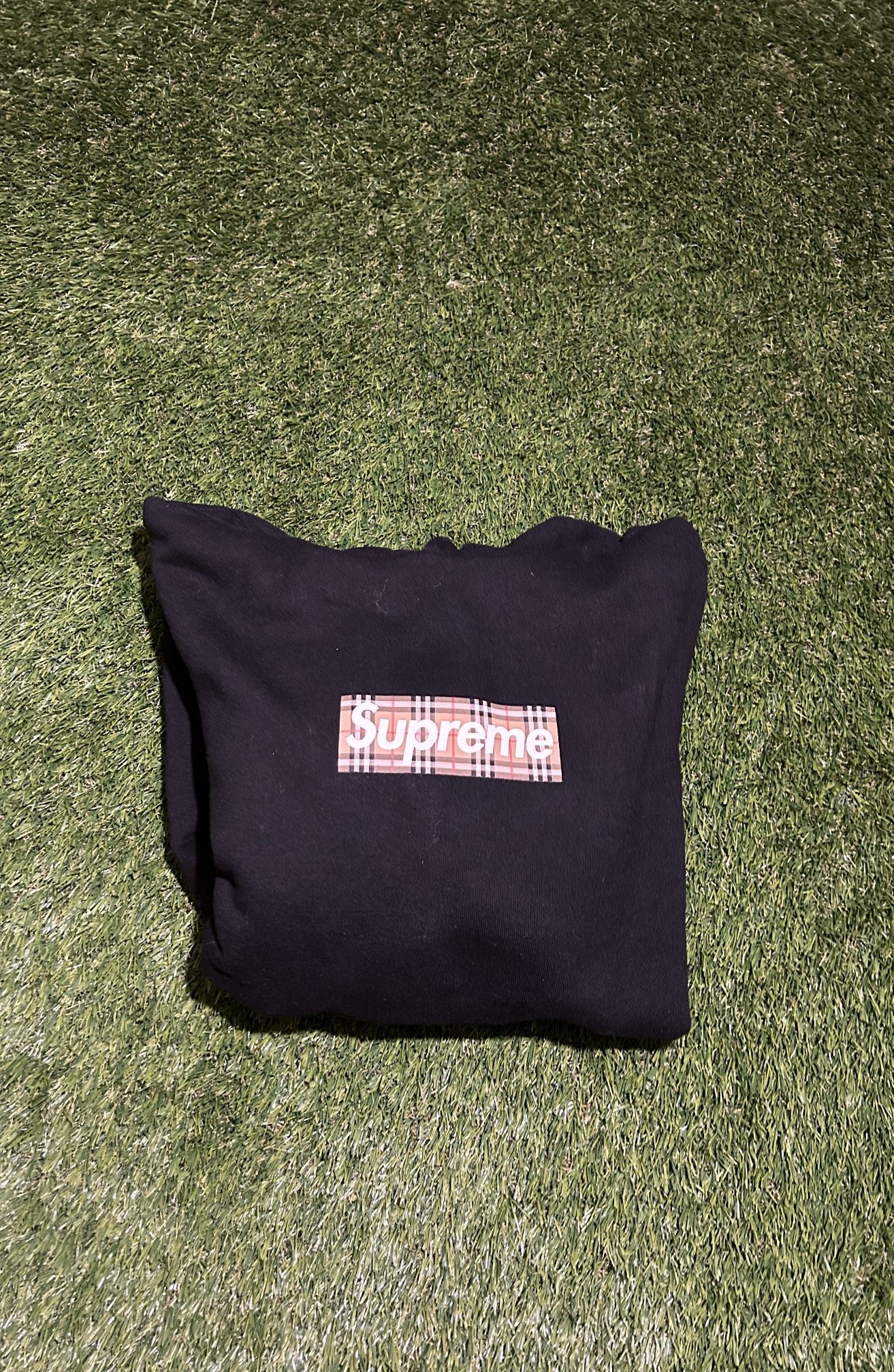 Supreme X Burberry Collab Hoodie