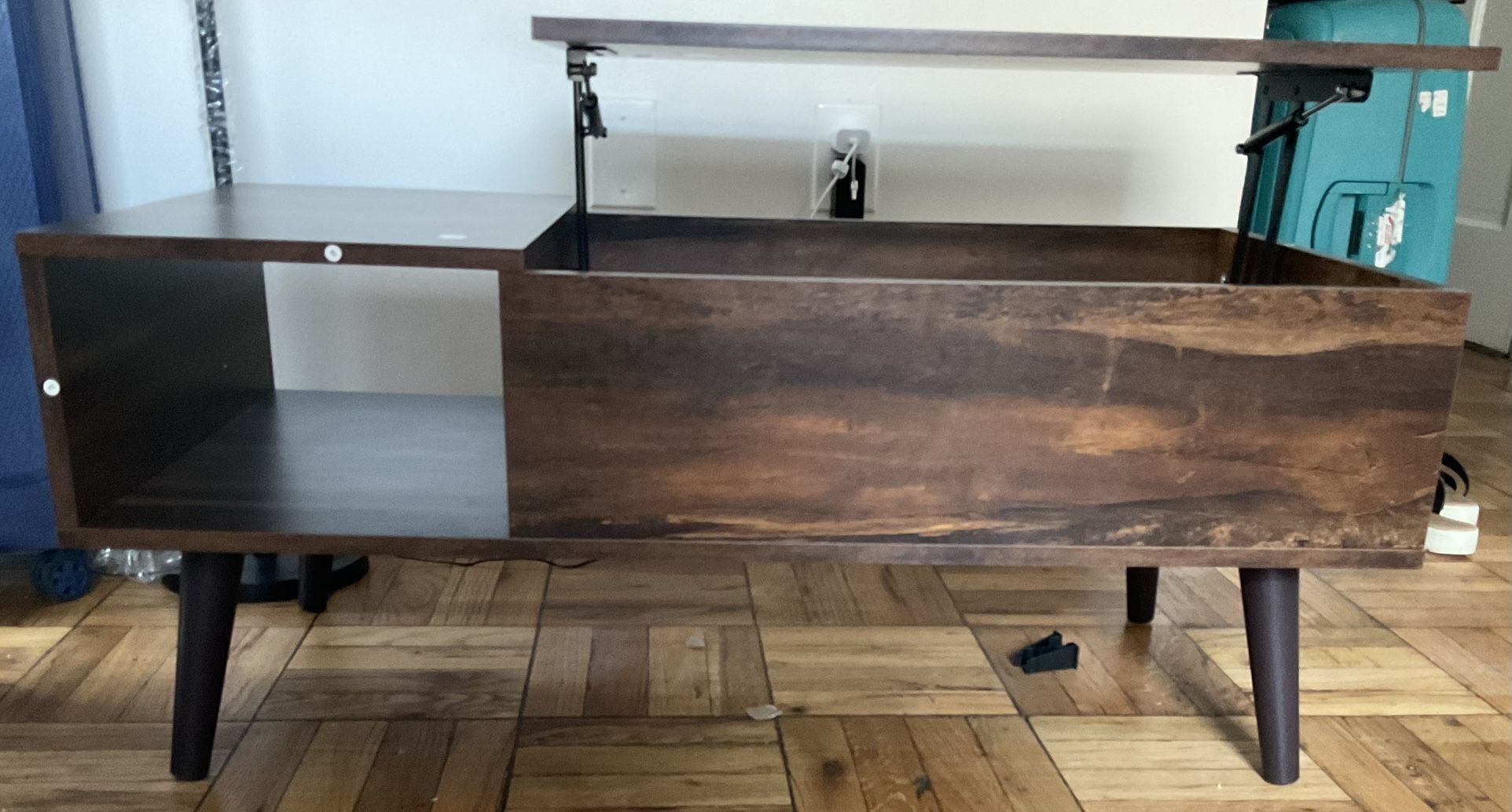 ✨ Modern Lift-Top Coffee Table w/ Hidden Storage – $65 (Pickup Only)