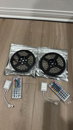 2x 16.4FT RGB Flexible LED Strip Light Lamp Kit