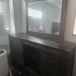 Solid Wood Dresser 