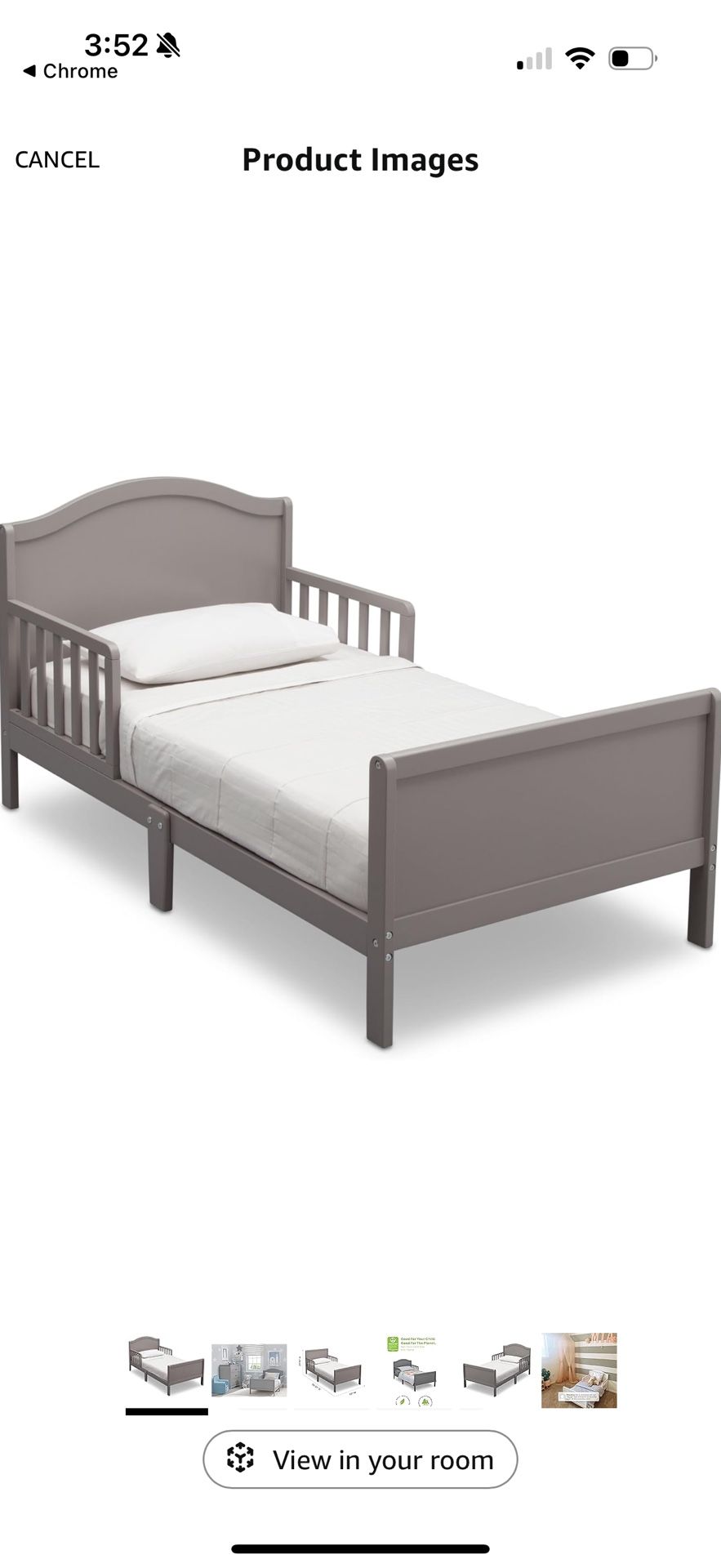Toddler Bed X2 With Matress