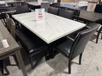 BRAND NEW DINING SET (table and chairs)!! SHOP NOW - PAY LATER!! NO CREDIT CHECK FINANCE AVAILABLE!!