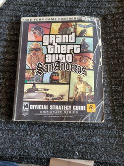 Gta San Andreas BRADYGAMES OFFICIAL STRATEGY BOOK