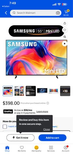 Samsung 55in mini led