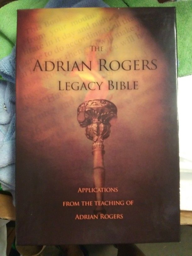 Adrian Rogers Legacy Bible NKJV Like New ***Sells For Hundreds