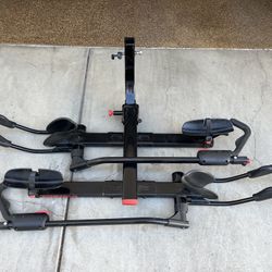 Yakima Hold Up Bike Rack 2 Bike Capacity 2” Hitch With Locks!