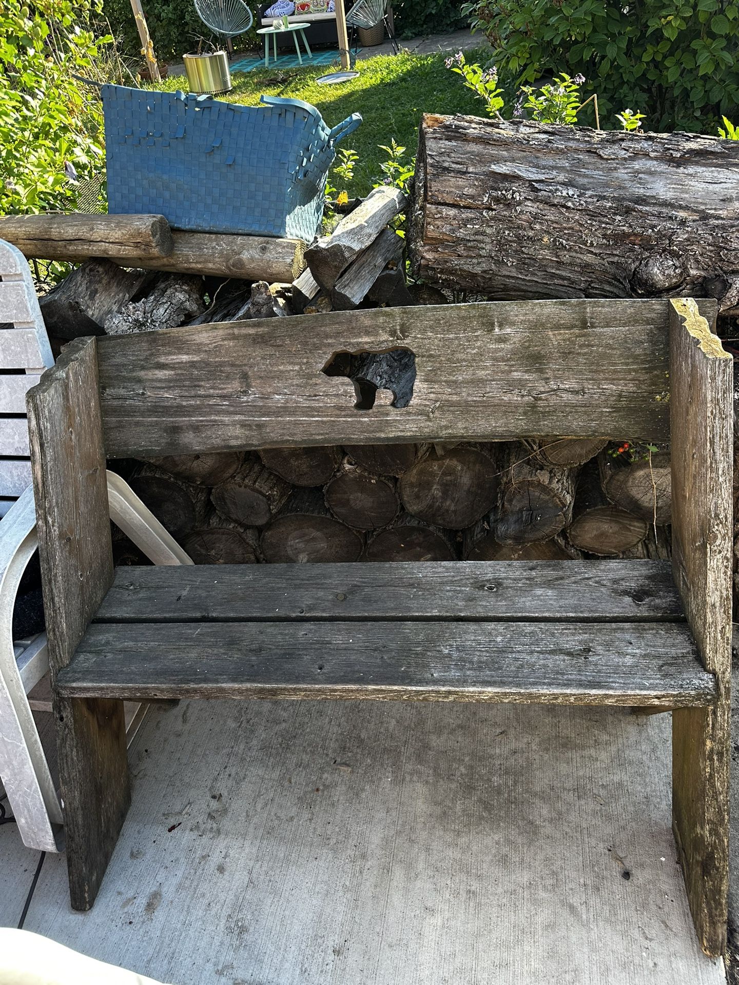 Wood patio Furniture